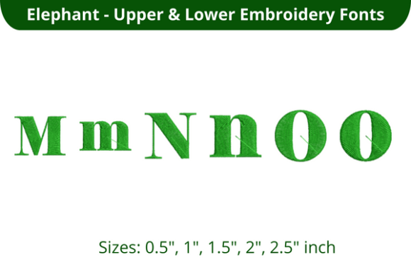Elephant Font MNO: A Designer’s Real-World Embroidery Review