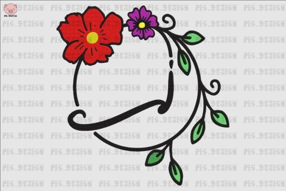 Flower Font J: A Brand-First Embroidery Design Review