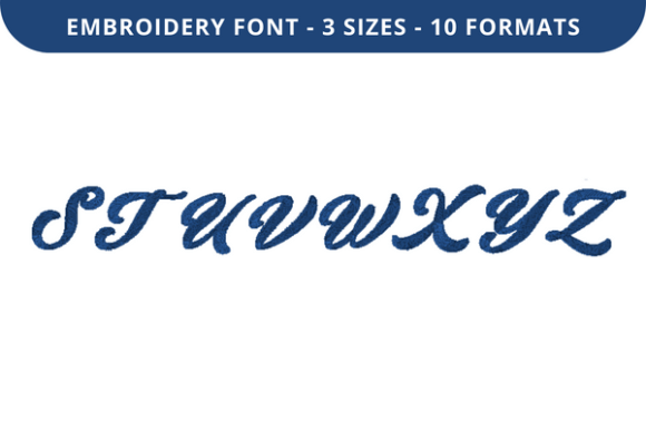 Fonso Font S to Z: A Seasonal Embroidery Font That Delivers