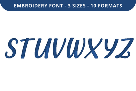 Fornever Font S to Z: A Seasonal Embroidery Font Review