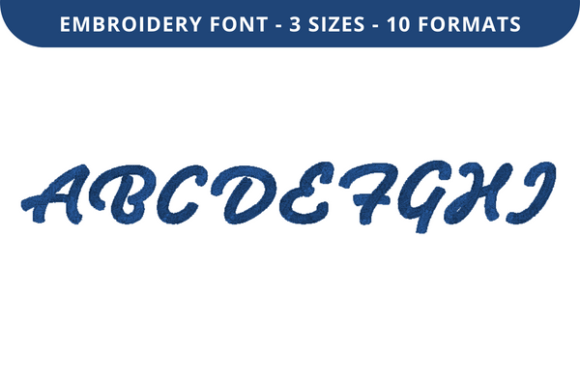 Yiddy Font a to I: A Practical Embroidery Font Review